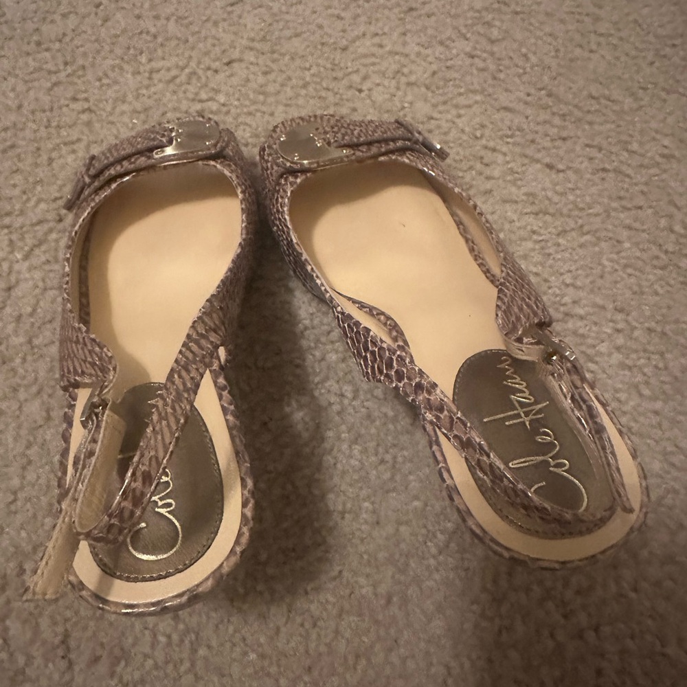 Cole Haan Snakeskin Sandals